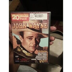John Wayne 20 Movie Pack DVD | Brand New Sealed | 2005